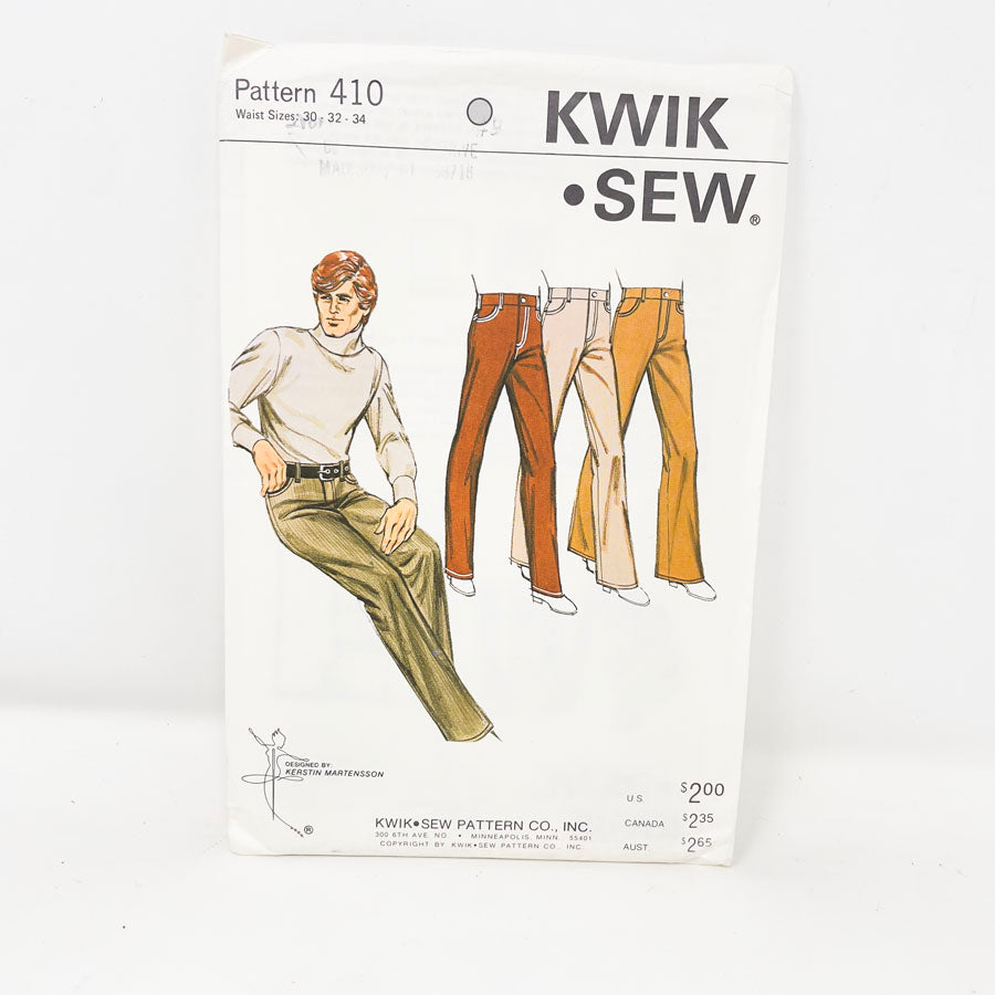 1970s Kwik Sew Patterns - Pick a Pattern