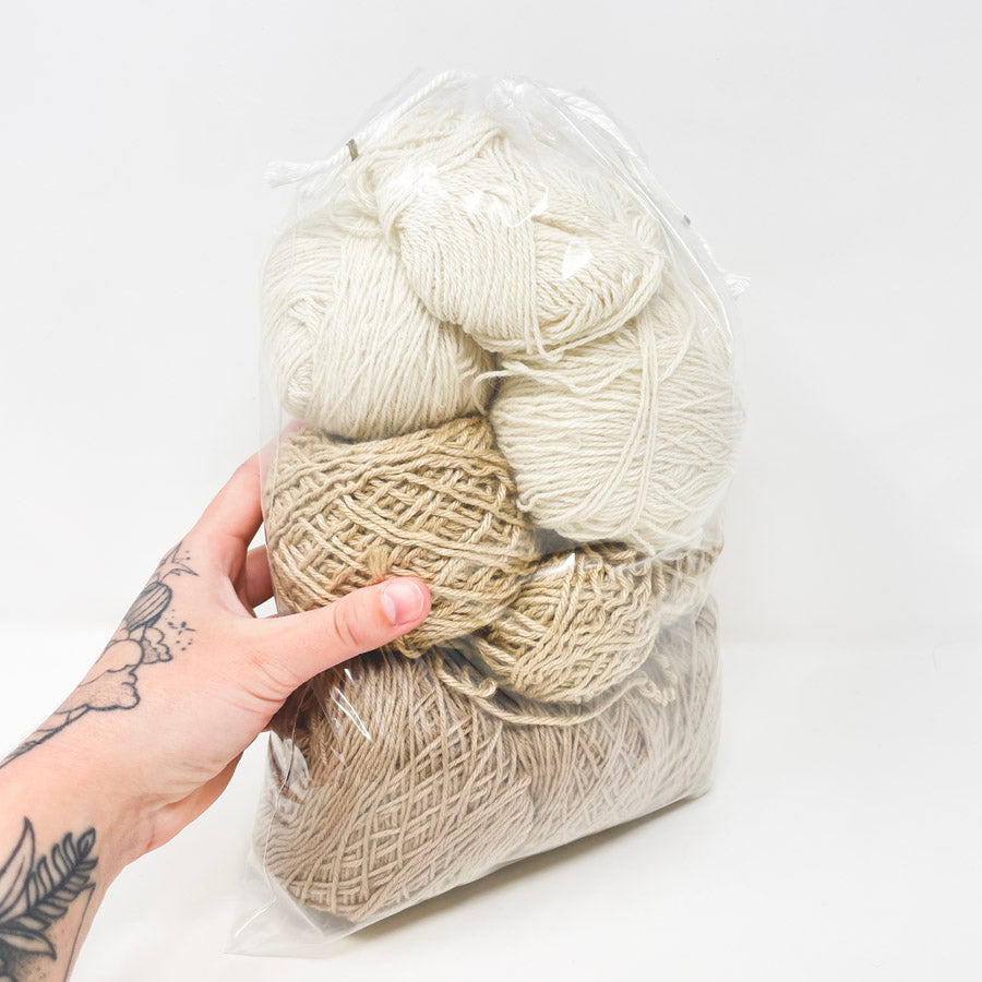Khaki Cakes Yarn Bundle