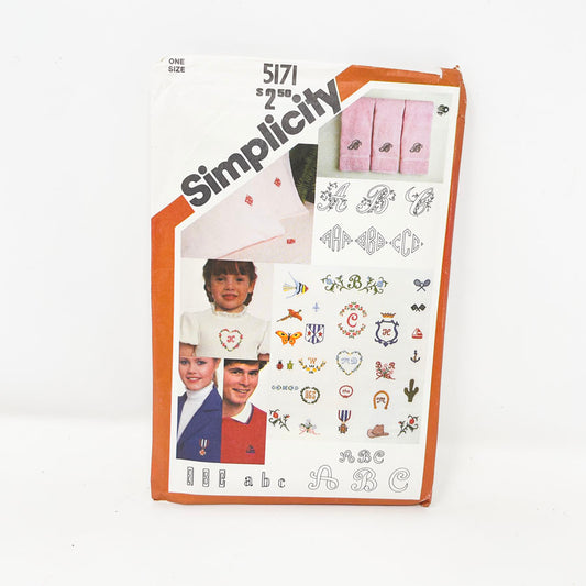 Simplicity Embroidery Transfer Patterns #5171