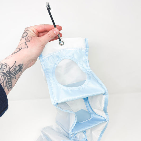 Light Blue Hanging Organizer