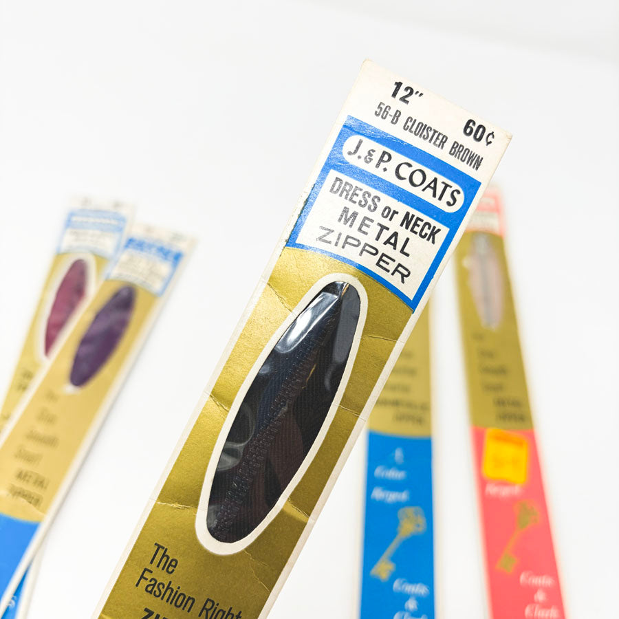 J & P Coats Dress - Neck Zippers