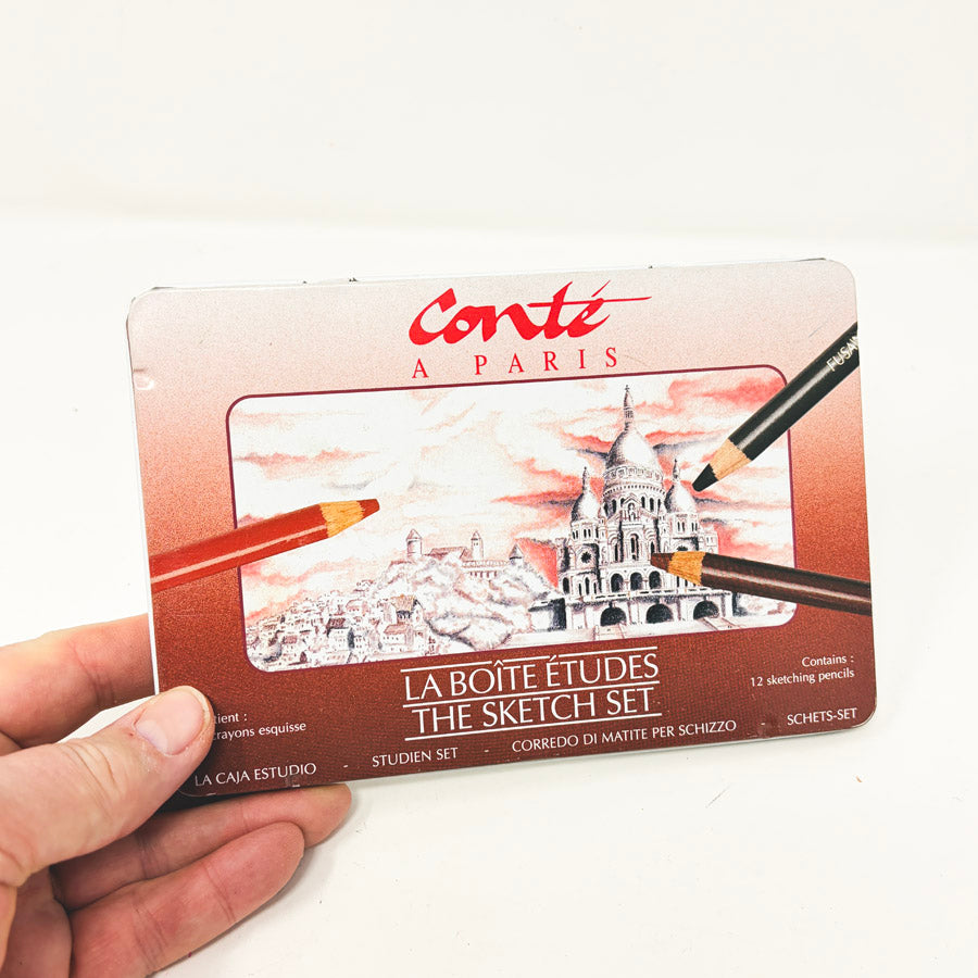 12 pc Conte a Paris The Sketch Set