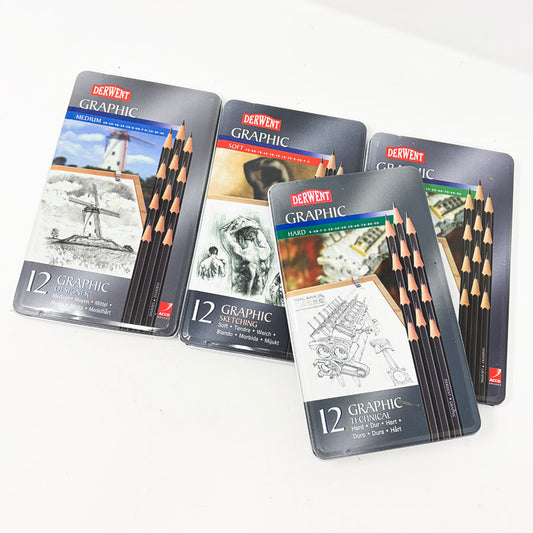 Derwent Graphic Pencils in Tin - Pick a Box