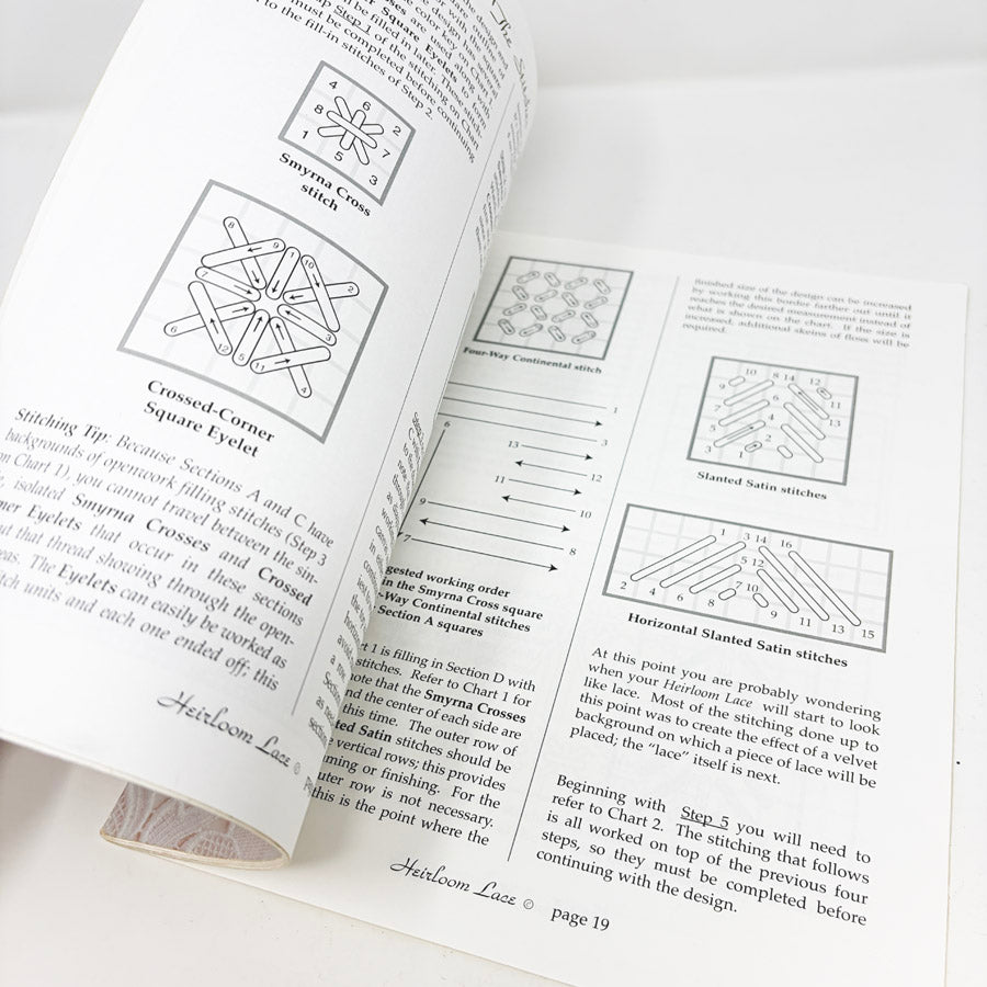 Heirloom Lace Hardanger Pattern Booklet