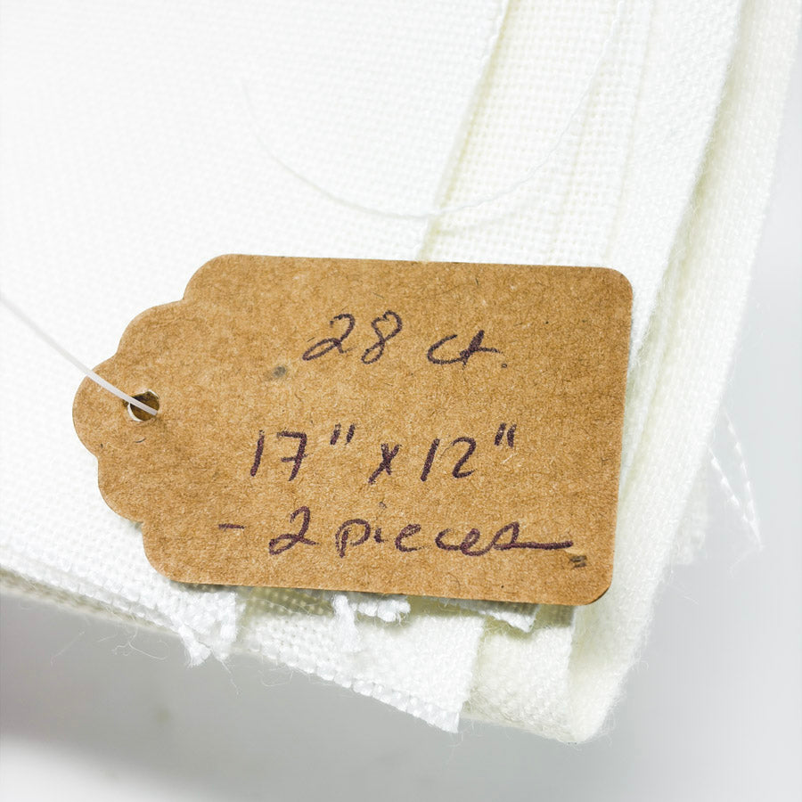 28 Count Cream Aida – 12" x 17" - 2 pieces