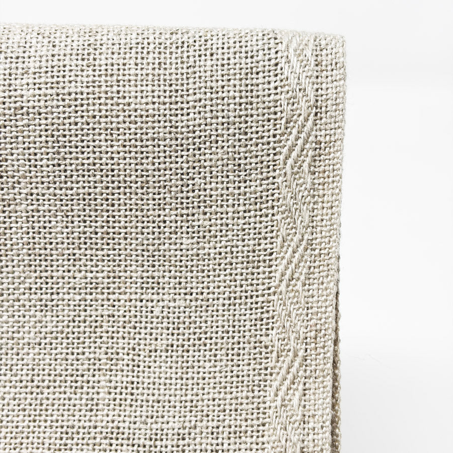 28 ct Tan Linen Decorative Edge Banding – 5" x 18"