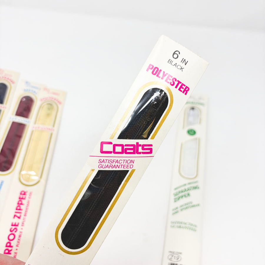 Coats Zippers - Pick a Style