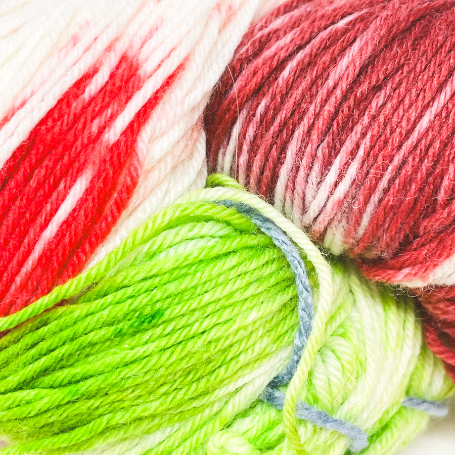 Colorful Hand Dyed/Tie Dyed Yarn Skeins
