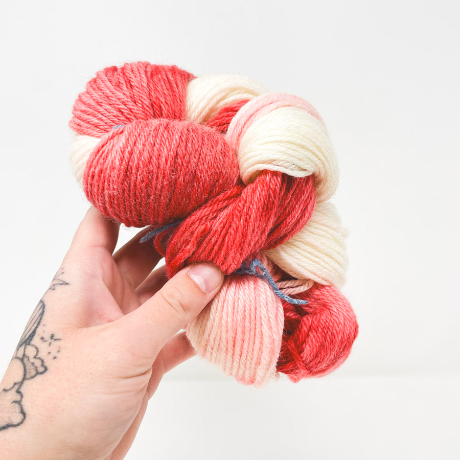 Colorful Hand Dyed/Tie Dyed Yarn Skeins