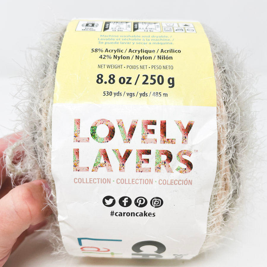 Caron Latte Cakes Acrylic Yarn - Kissy Kissy