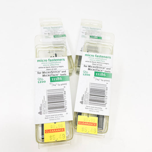 Micro Fasteners 11186 or MicroStitch and MicroTach Tools