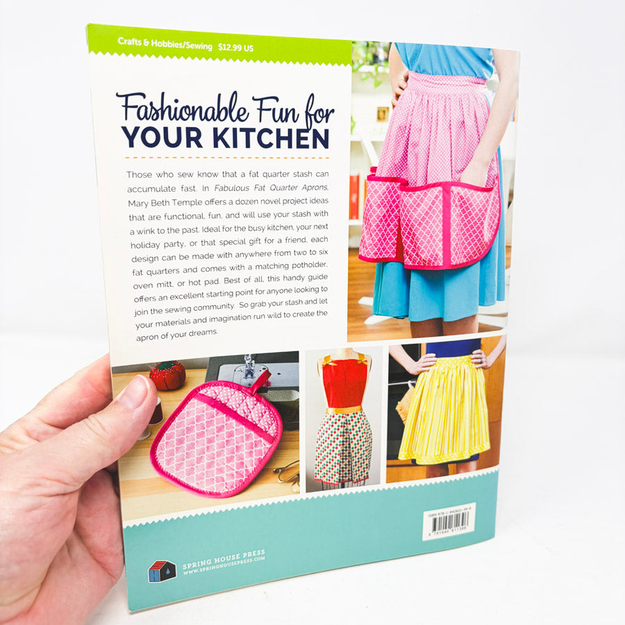 Fabulous Fat Quarter Aprons Booklet by Mary Beth Temple