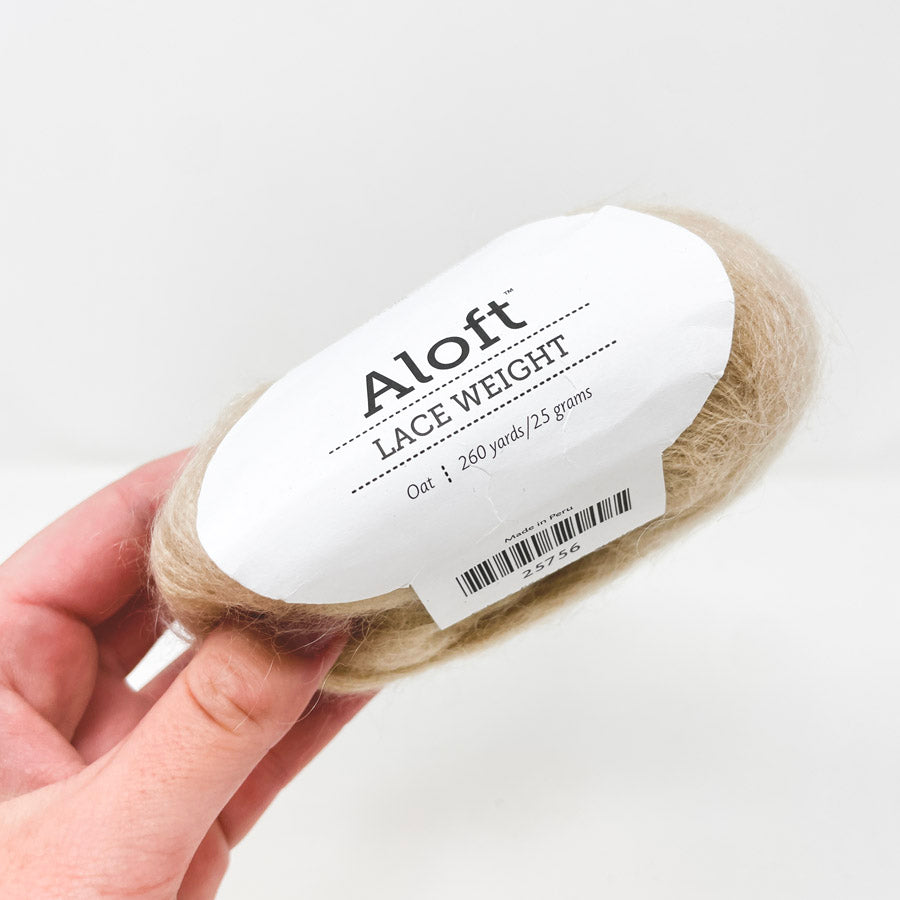 Knit Picks Aloft Mohair/Silk Yarn – Oat