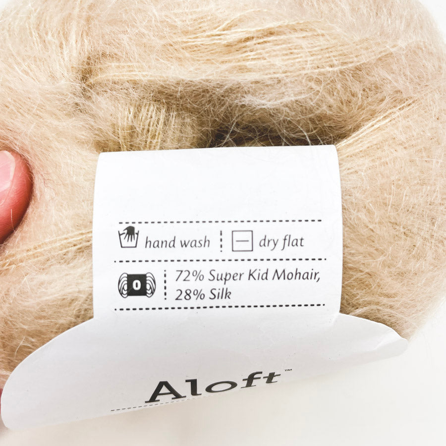 Knit Picks Aloft Mohair/Silk Yarn – Oat
