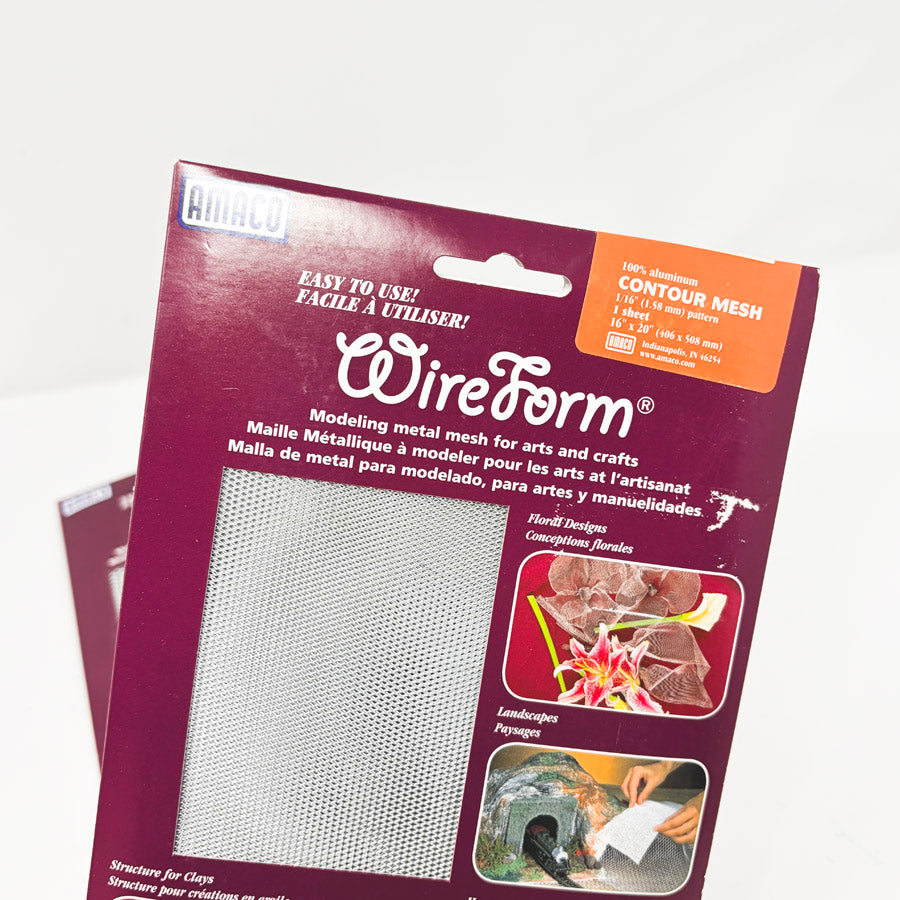 Amaco Wire Form - Contour or Sparkle Mesh