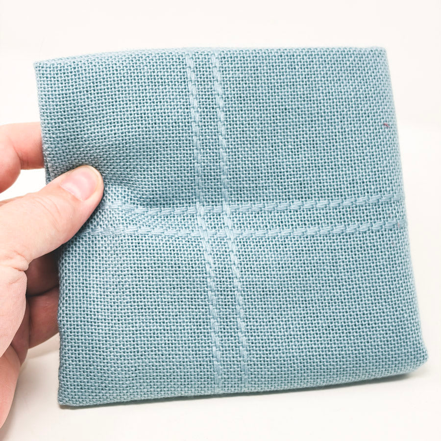 18 Count Blue Breadcloth/Panel Aida – 22" x 22"