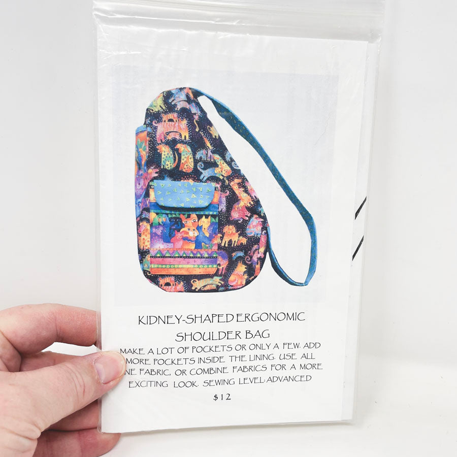 Ergonomic Shoulder Bag Sewing Pattern