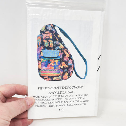 Ergonomic Shoulder Bag Sewing Pattern