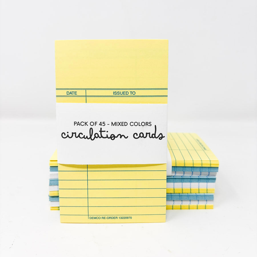 NEW // Color Library Circulation Cards