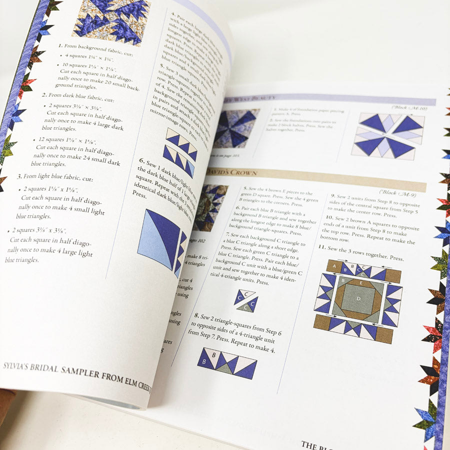 Syliva's Bridal Sampler from Elm Creek Quilts Book