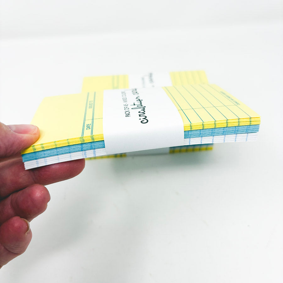 NEW // Color Library Circulation Cards