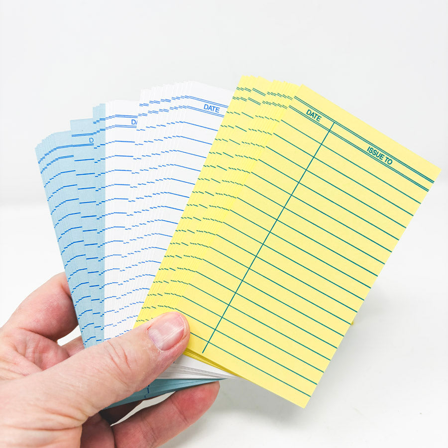 NEW // Color Library Circulation Cards