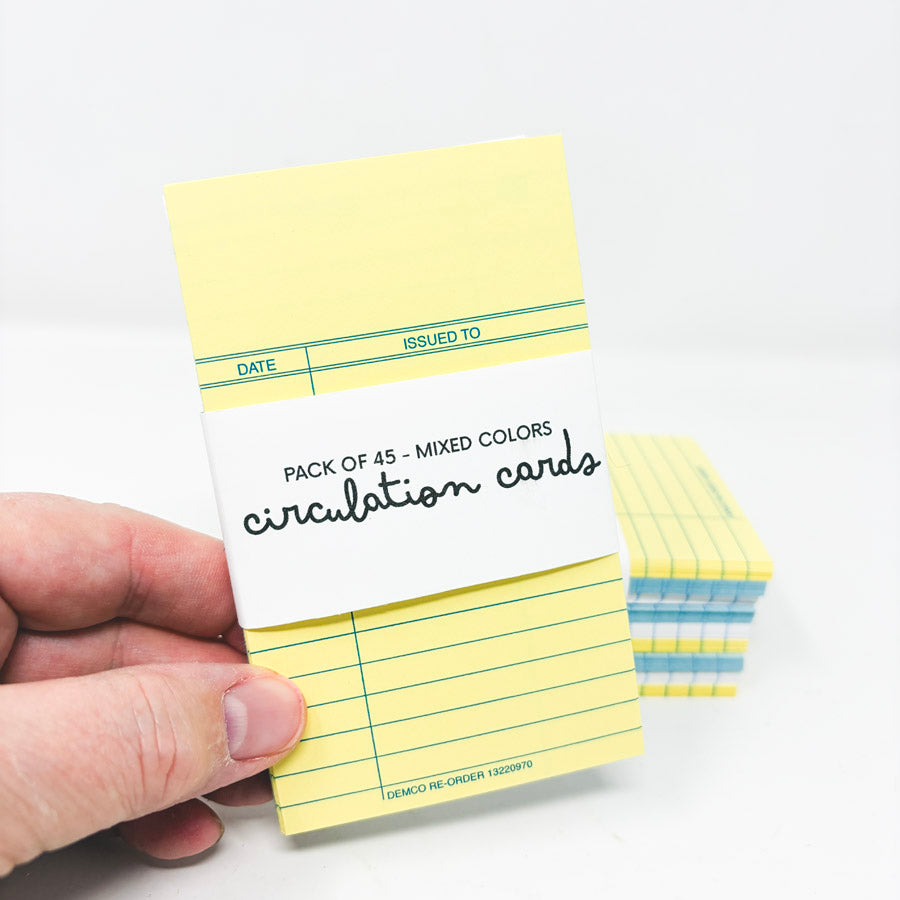 NEW // Color Library Circulation Cards