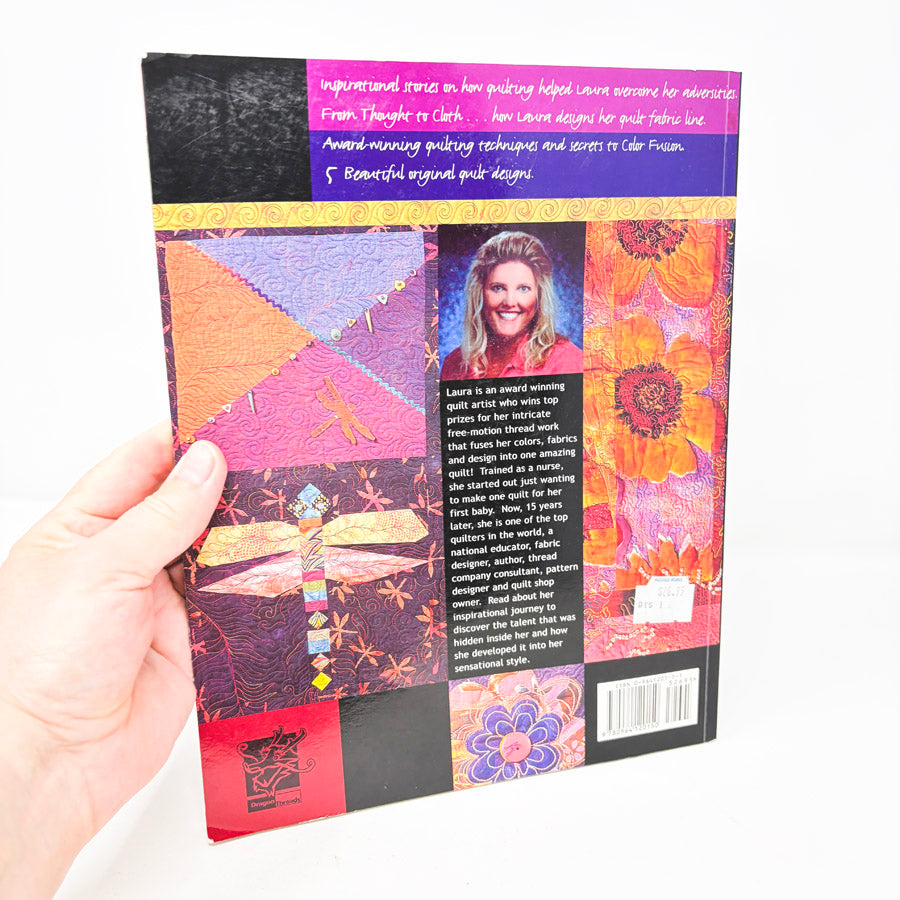 Color Fusion Fiberworks Book by Laura Heine