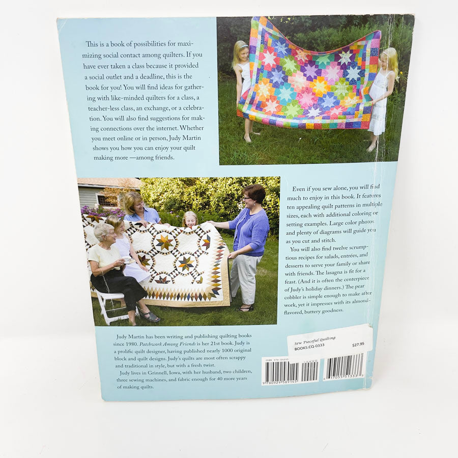 Patchwork Among Friends Book by Judy Martin