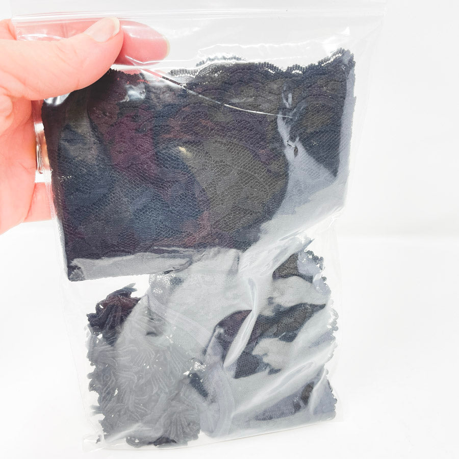Black Lace and Trim Bundle