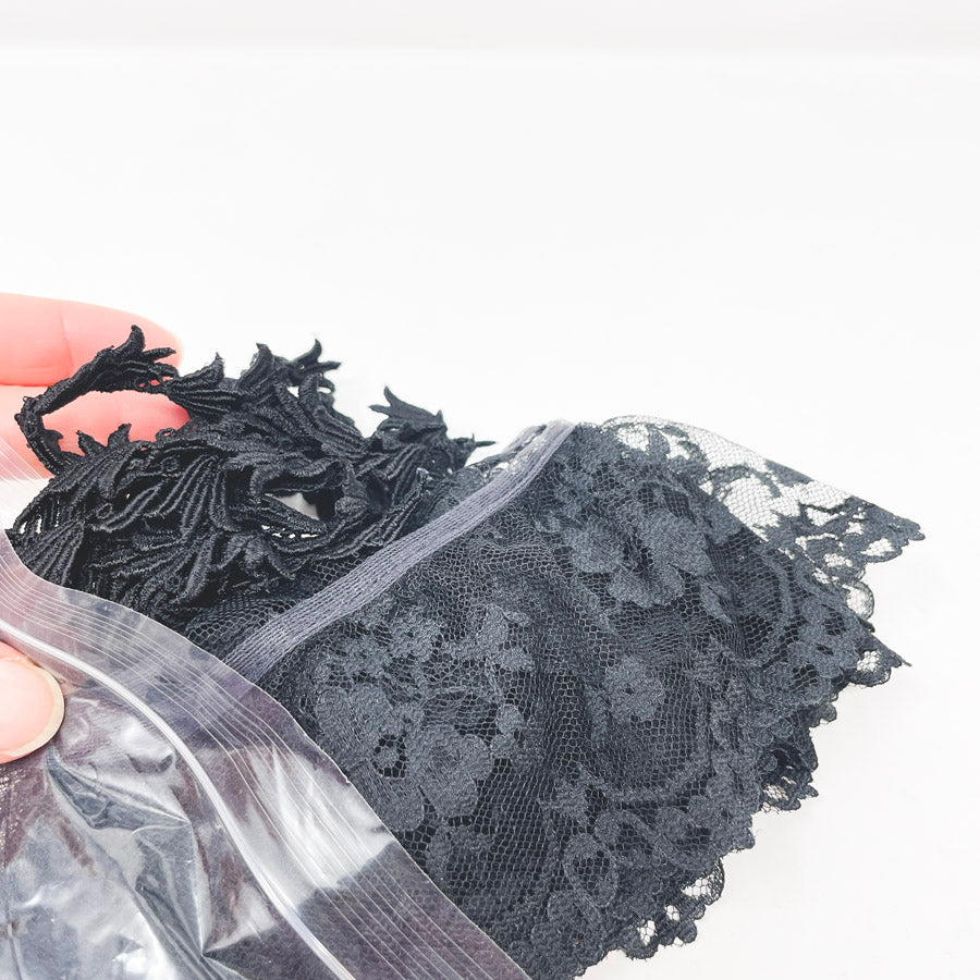 Black Lace and Trim Bundle