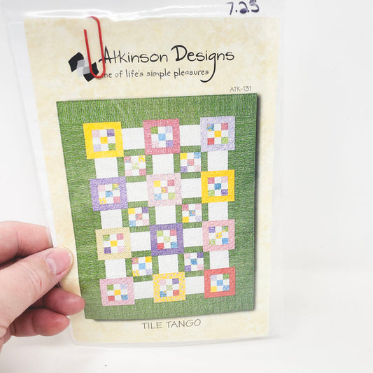 Tile Tango Quilt Patterns by Atkinson Designs