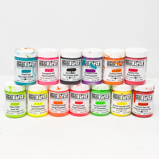 Golden SoFlat Matte Acrylic Paint - 2oz