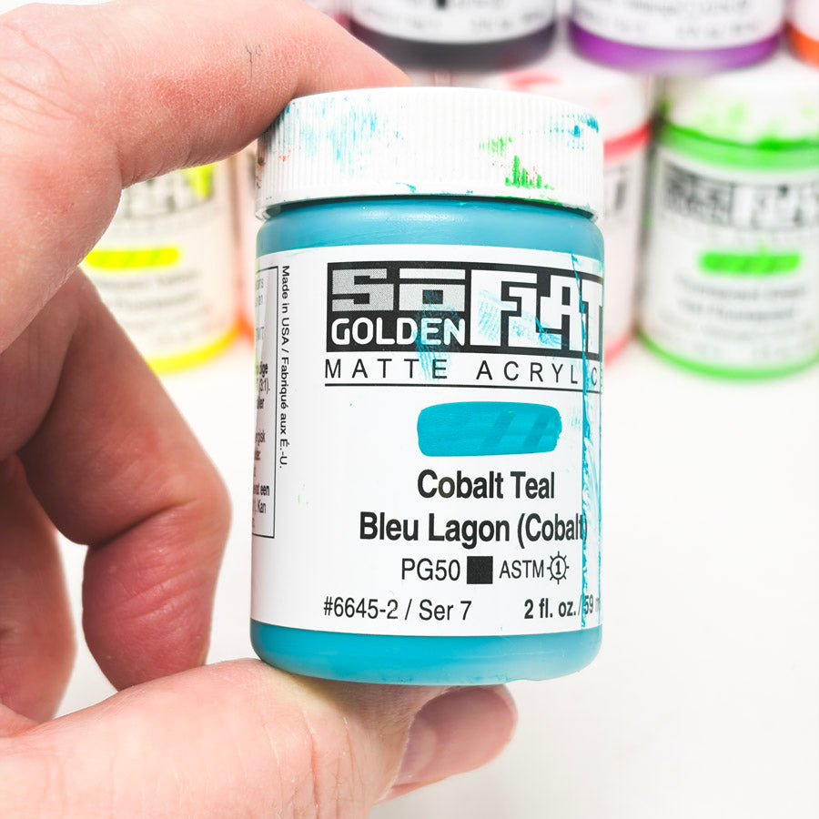 Golden SoFlat Matte Acrylic Paint - 2oz