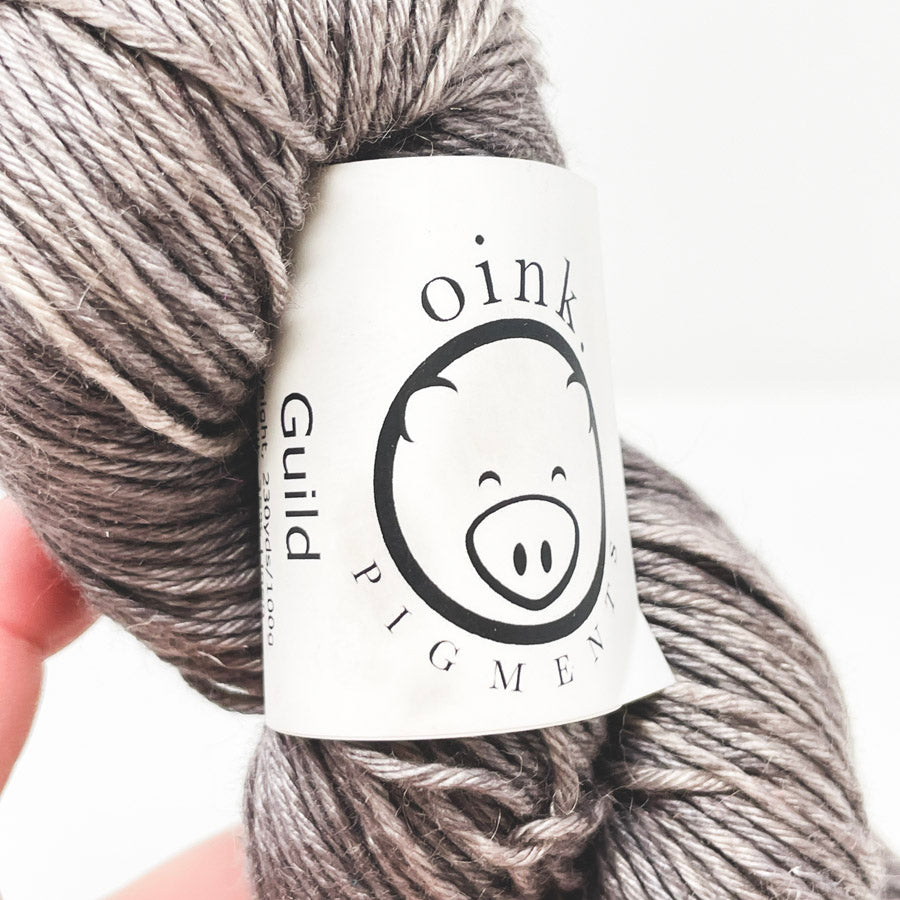 Oink Pigments Guild Silk/Linen Yarn – Bittersweet