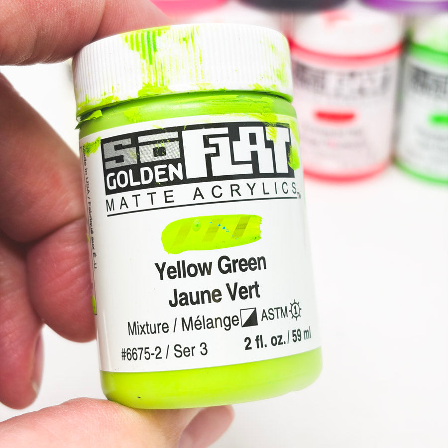 Golden SoFlat Matte Acrylic Paint - 2oz