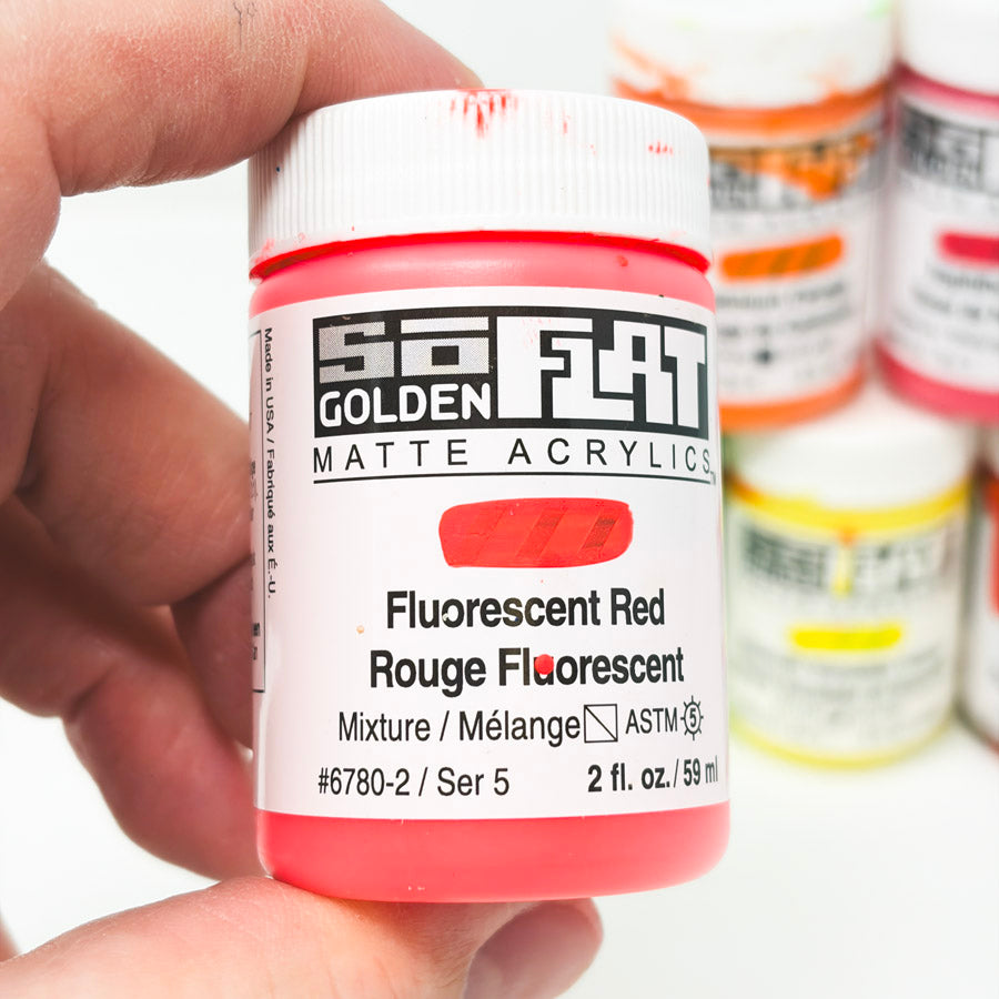 Golden SoFlat Matte Acrylic Paint - 2oz