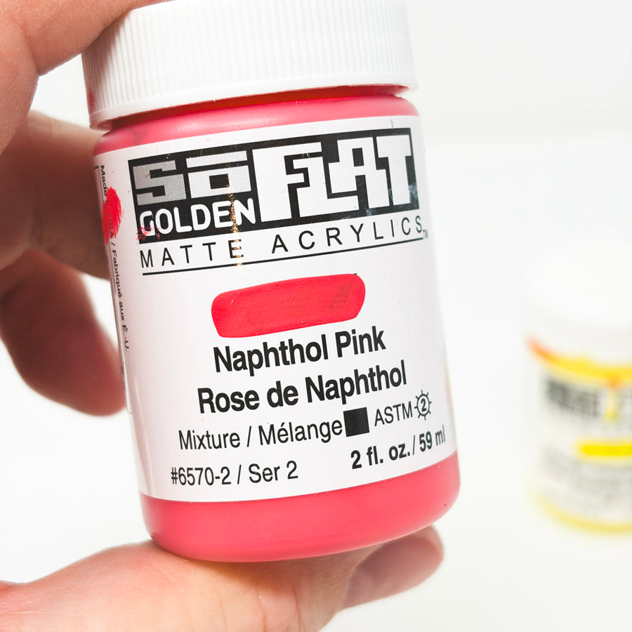 Golden SoFlat Matte Acrylic Paint - 2oz