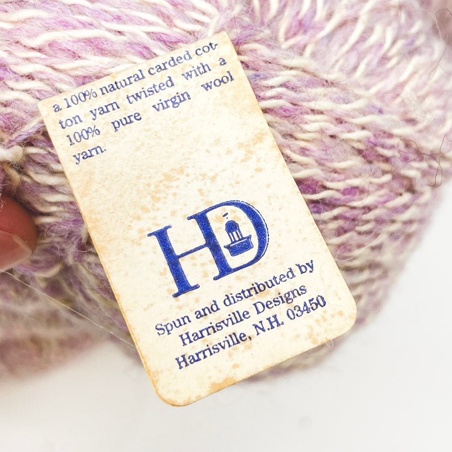 Trillium Yarns Striped Wool Yarn - Phlox