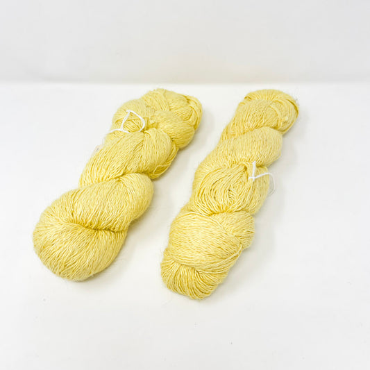 Skeins of Pastel Colored Warping Linen
