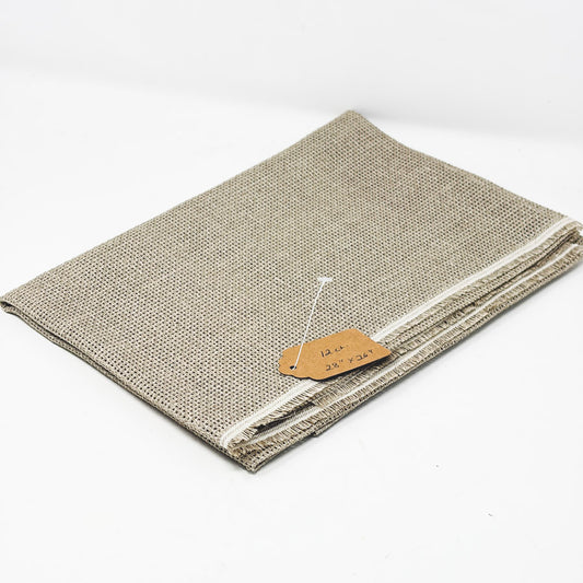 12 Count Stiff Lt. Brown Aida – 28" x 26"