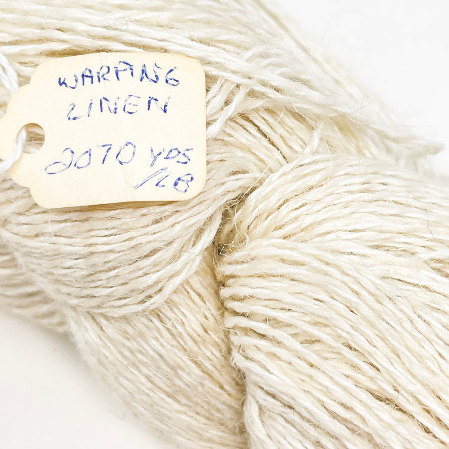 Skeins of Pastel Colored Warping Linen