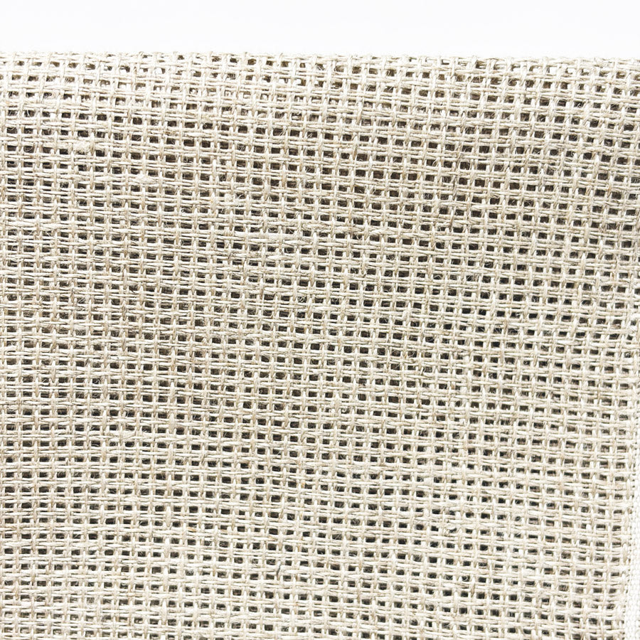 20 Count Stiff Tan Linen Fabric – 26" x 24"