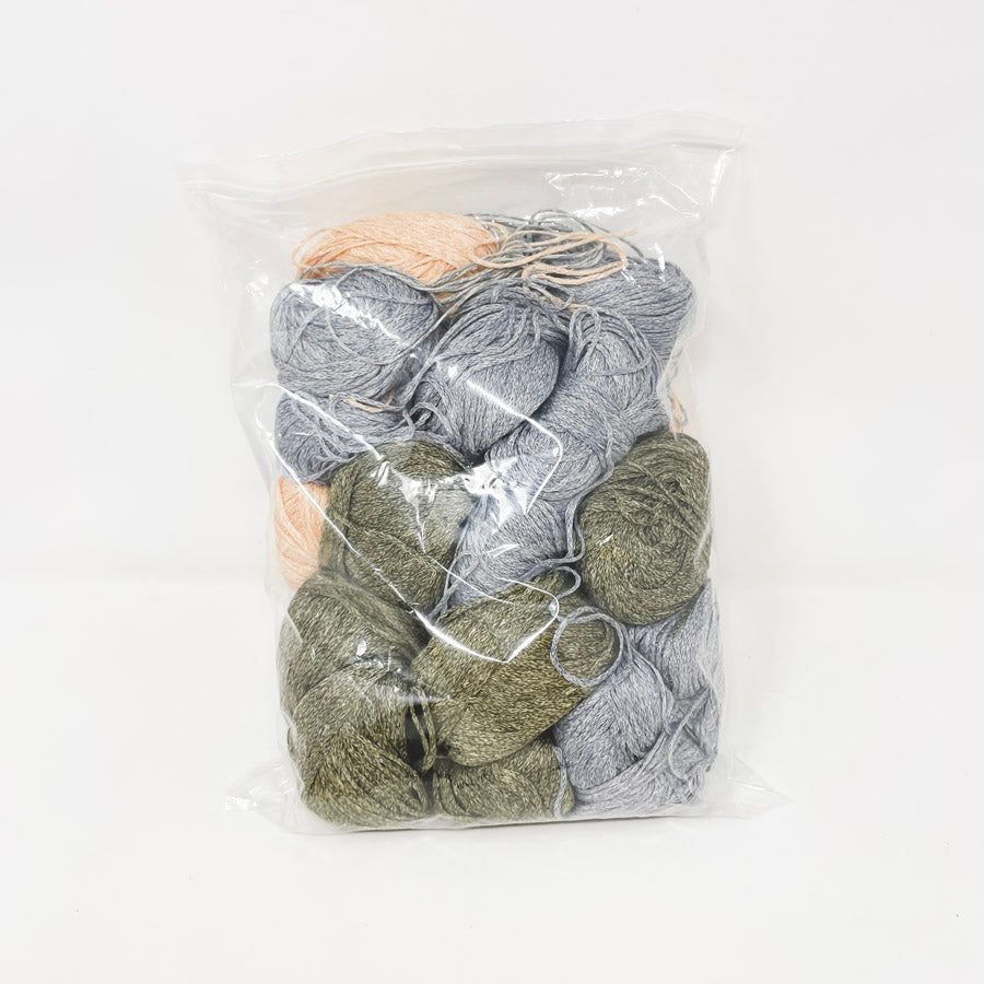 Silky Muted Tones Yarn Bundle