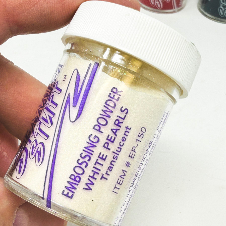 Stamp-n-Stuff Embossing Powder & Tinsel