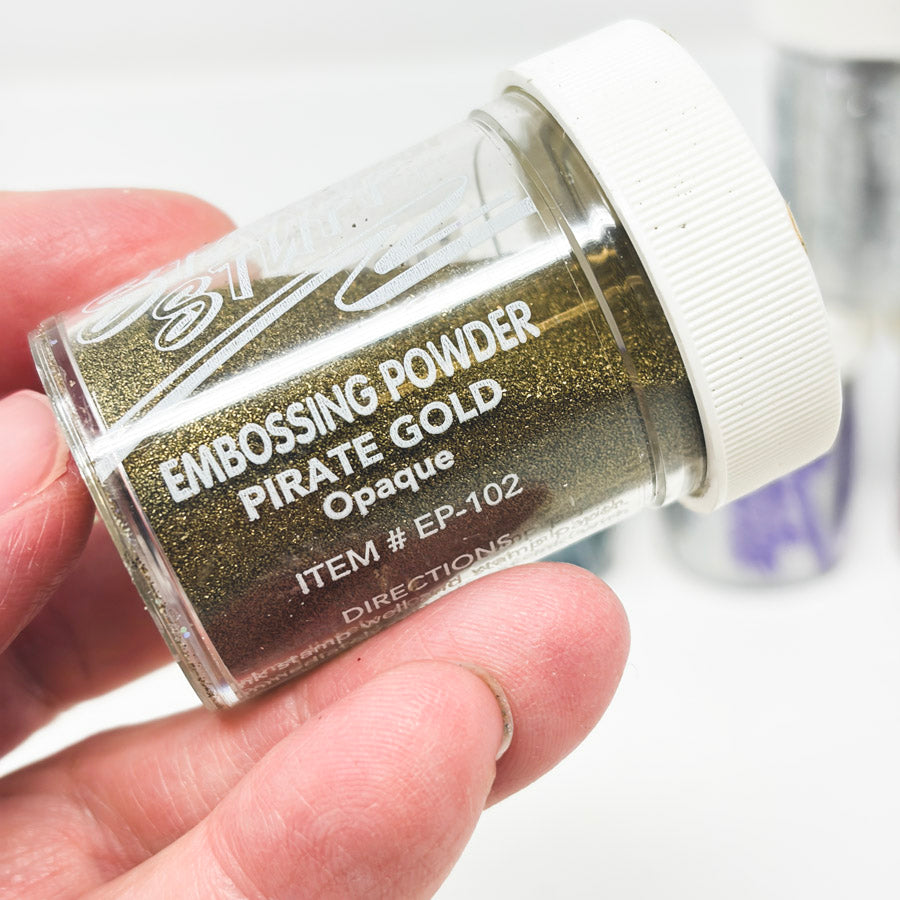 Stamp-n-Stuff Embossing Powder & Tinsel