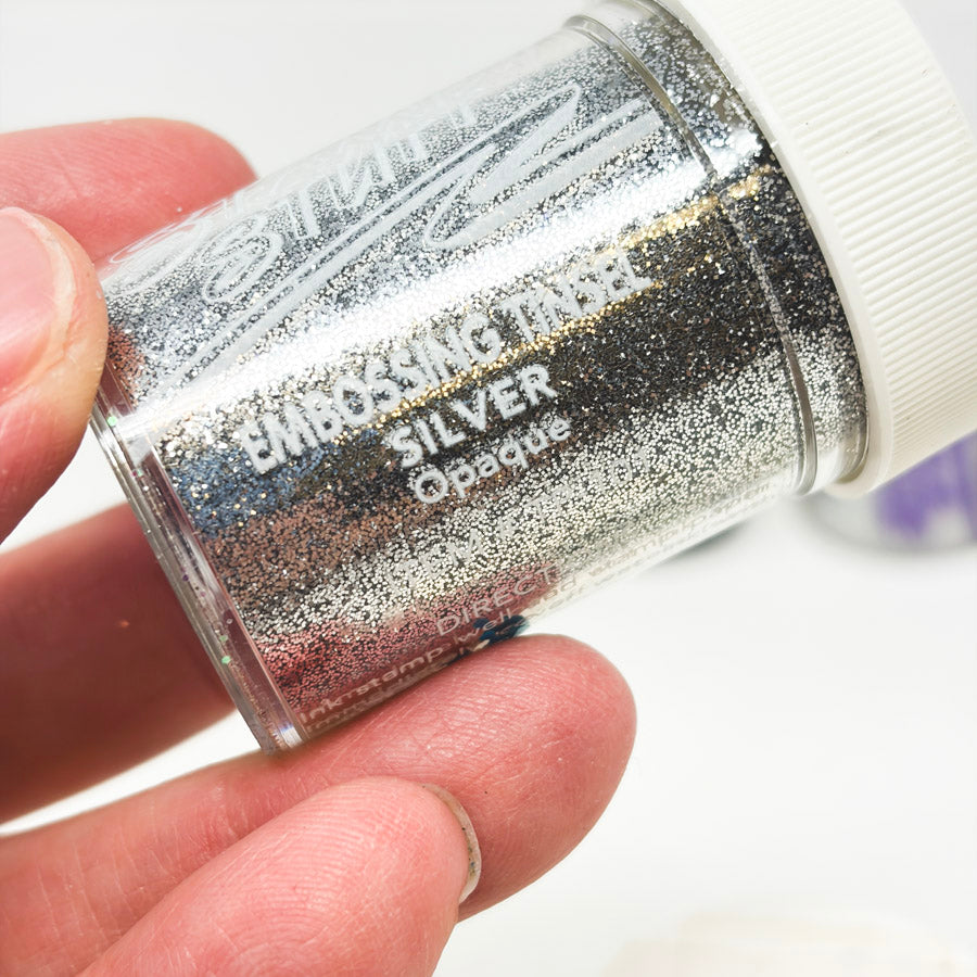 Stamp-n-Stuff Embossing Powder & Tinsel
