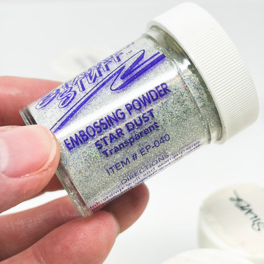 Stamp-n-Stuff Embossing Powder & Tinsel