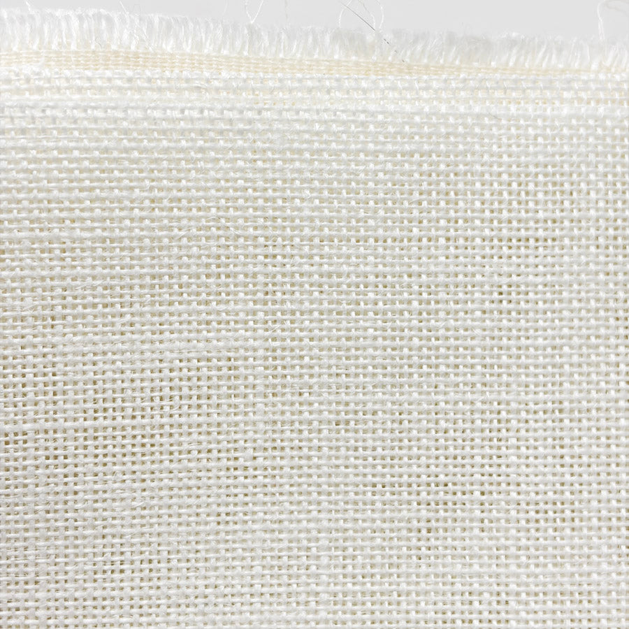 22 Count Stiff Cream Linen Fabric – 26" x 20"