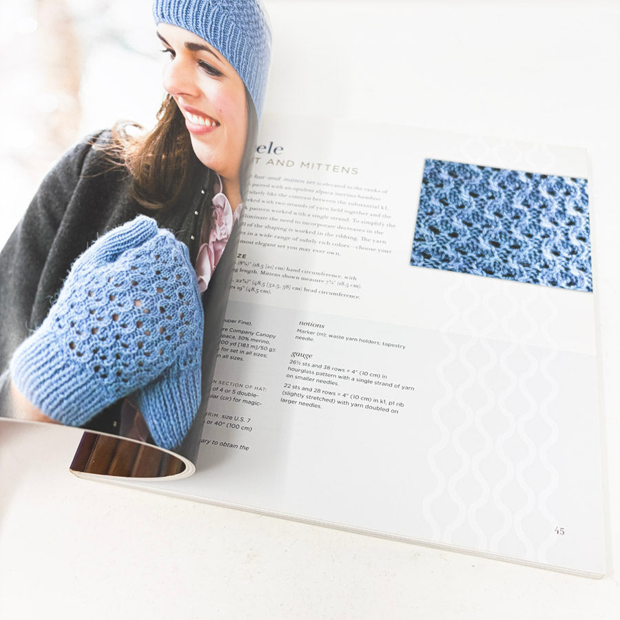 Textured Stitches Knitted Sweaters & Accessories with Smart Details Book